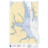 Historical NOAA Chart 12287: Potomac River Dahlgren and Vicinity - Life Raft Professionals