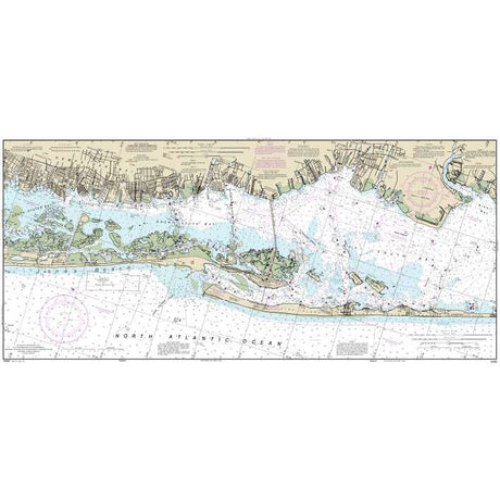 Historical NOAA Chart 12352: Shinnecock Bay to East Rockaway Inlet (9 PAGE FOLIO) - Life Raft Professionals