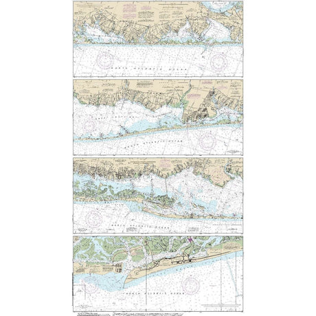 Historical NOAA Chart 12352: Shinnecock Bay to East Rockaway Inlet (9 PAGE FOLIO) - Life Raft Professionals