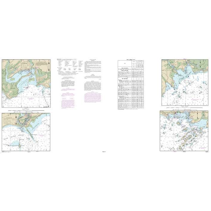 Historical NOAA Chart 12372: Long Island Sound-Watch Hill to New Haven Harbor (6 PAGE FOLIO) - Life Raft Professionals