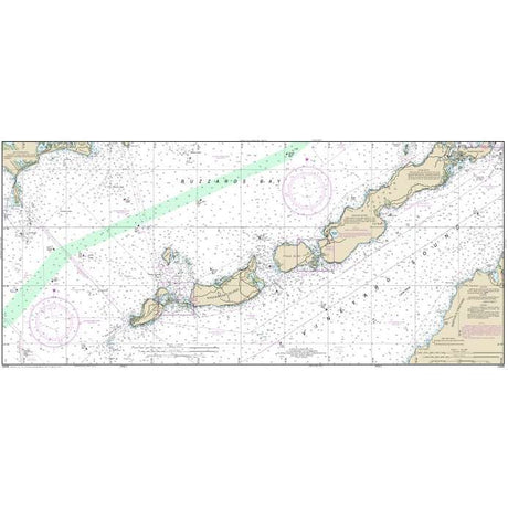 Historical NOAA Chart 13229: South Coast of Cape Cod and Buzzards Bay (8 PAGE FOLIO) - Life Raft Professionals