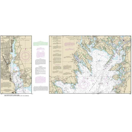 Historical NOAA Chart 13229: South Coast of Cape Cod and Buzzards Bay (8 PAGE FOLIO) - Life Raft Professionals