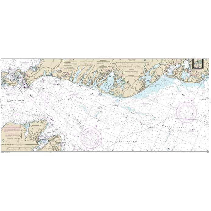 Historical NOAA Chart 13229: South Coast of Cape Cod and Buzzards Bay (8 PAGE FOLIO) - Life Raft Professionals