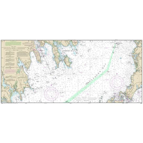 Historical NOAA Chart 13229: South Coast of Cape Cod and Buzzards Bay (8 PAGE FOLIO) - Life Raft Professionals