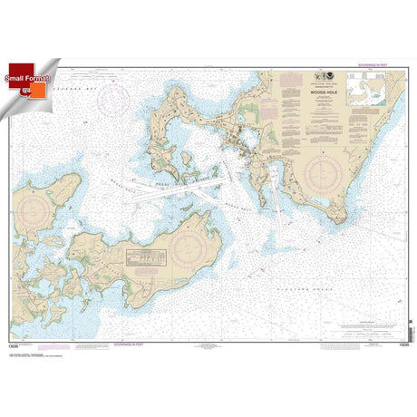 Historical NOAA Chart 13235: Woods Hole - Life Raft Professionals