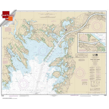 Historical NOAA Chart 13236: Cape Cod Canal and Approaches - Life Raft Professionals