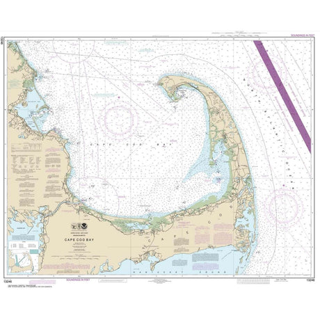 Historical NOAA Chart 13246: Cape Cod Bay - Life Raft Professionals