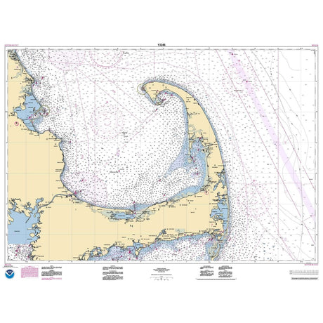 Historical NOAA Chart 13246: Cape Cod Bay - Life Raft Professionals