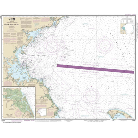 Historical NOAA Chart 13267: Massachusetts Bay; North River - Life Raft Professionals