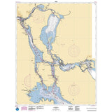 Historical NOAA Chart 14883: St. Marys River - Munuscong Lake to Sault Ste. Marie - Life Raft Professionals