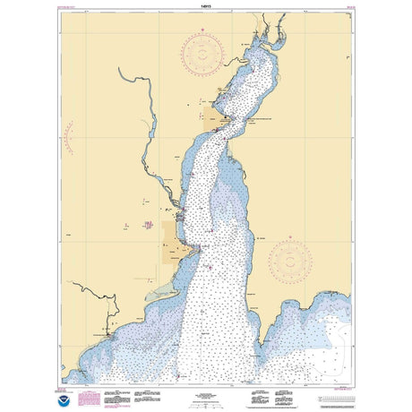 Historical NOAA Chart 14915: Little Bay de Noc - Life Raft Professionals