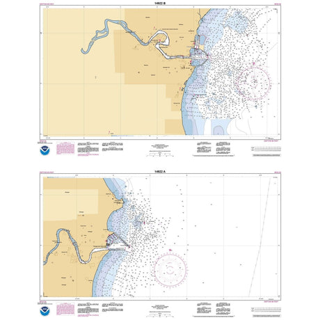 Historical NOAA Chart 14922: Manitowoc and Sheboygan - Life Raft Professionals