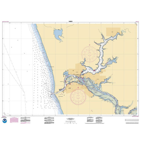 Historical NOAA Chart 14933: Grand Haven: including Spring Lake and Lower Grand River - Life Raft Professionals