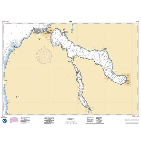 Historical NOAA Chart 14942: Lake Charlevoix; Charlevoix: South Point to Round Lake - Life Raft Professionals