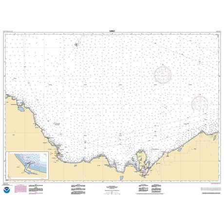 Historical NOAA Chart 14963: Grand Marais to Big Bay Point; Big Bay Harbor - Life Raft Professionals