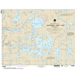 Historical NOAA Chart 14983: Northern Light Lake - Life Raft Professionals