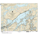 Historical NOAA Chart 14985: Saganaga Lake - Life Raft Professionals