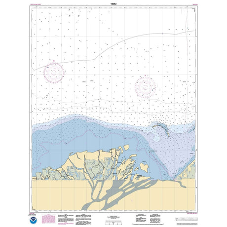 Historical NOAA Chart 16063: Harrison Bay-eastern part - Life Raft Professionals