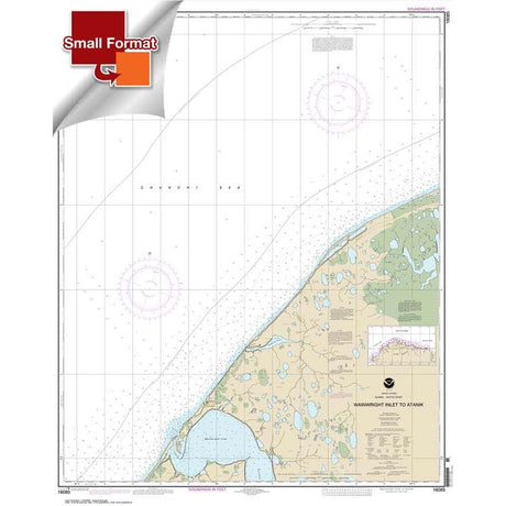 Historical NOAA Chart 16085: Wainwright Inlet to Atainik - Life Raft Professionals