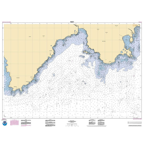 Historical NOAA Chart 16431: Temnac Bay - Life Raft Professionals