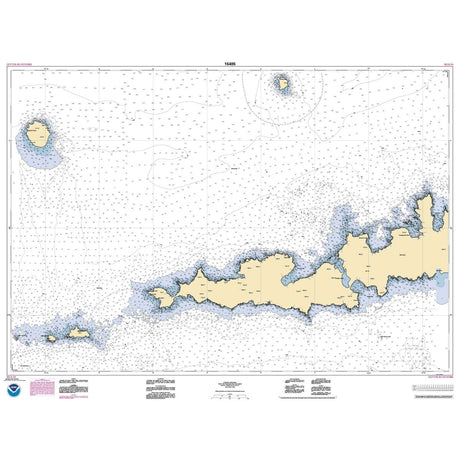 Historical NOAA Chart 16486: Atka Island: western part - Life Raft Professionals