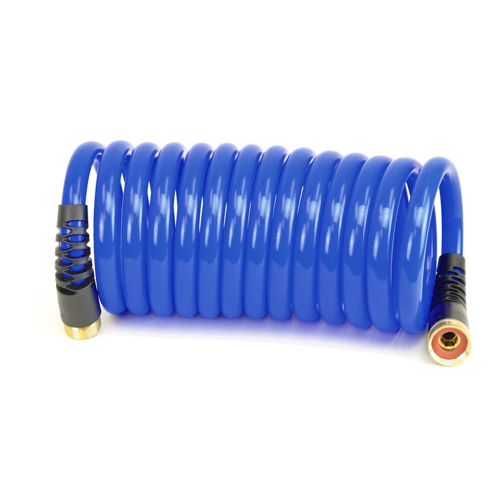 HoseCoil PRO 15 w/Dual Flex Relief 1/2" ID HP Quality Hose - Life Raft Professionals