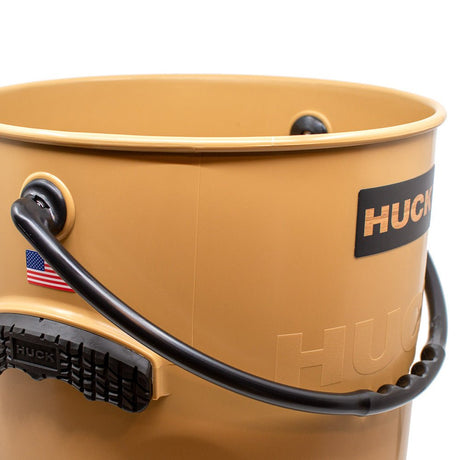 HUCK Performance Bucket - Black n Tan - Tan w/Black Handle - Life Raft Professionals