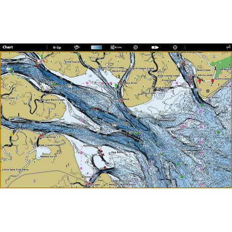 Humminbird Coastmaster Chart [601015-1] - Life Raft Professionals