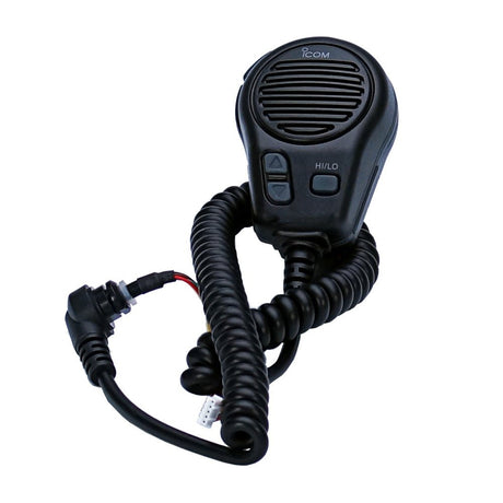 Icom Standard Hand Mic f/M304 & M412 - Black - Life Raft Professionals