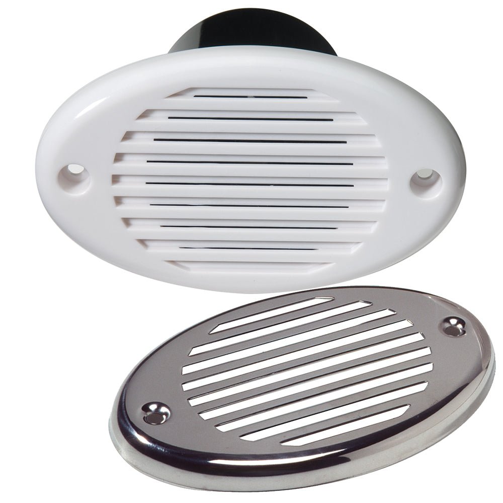 Innovative Lighting Marine Hidden Horn - White w/Stainless Steel Overlay - Life Raft Professionals