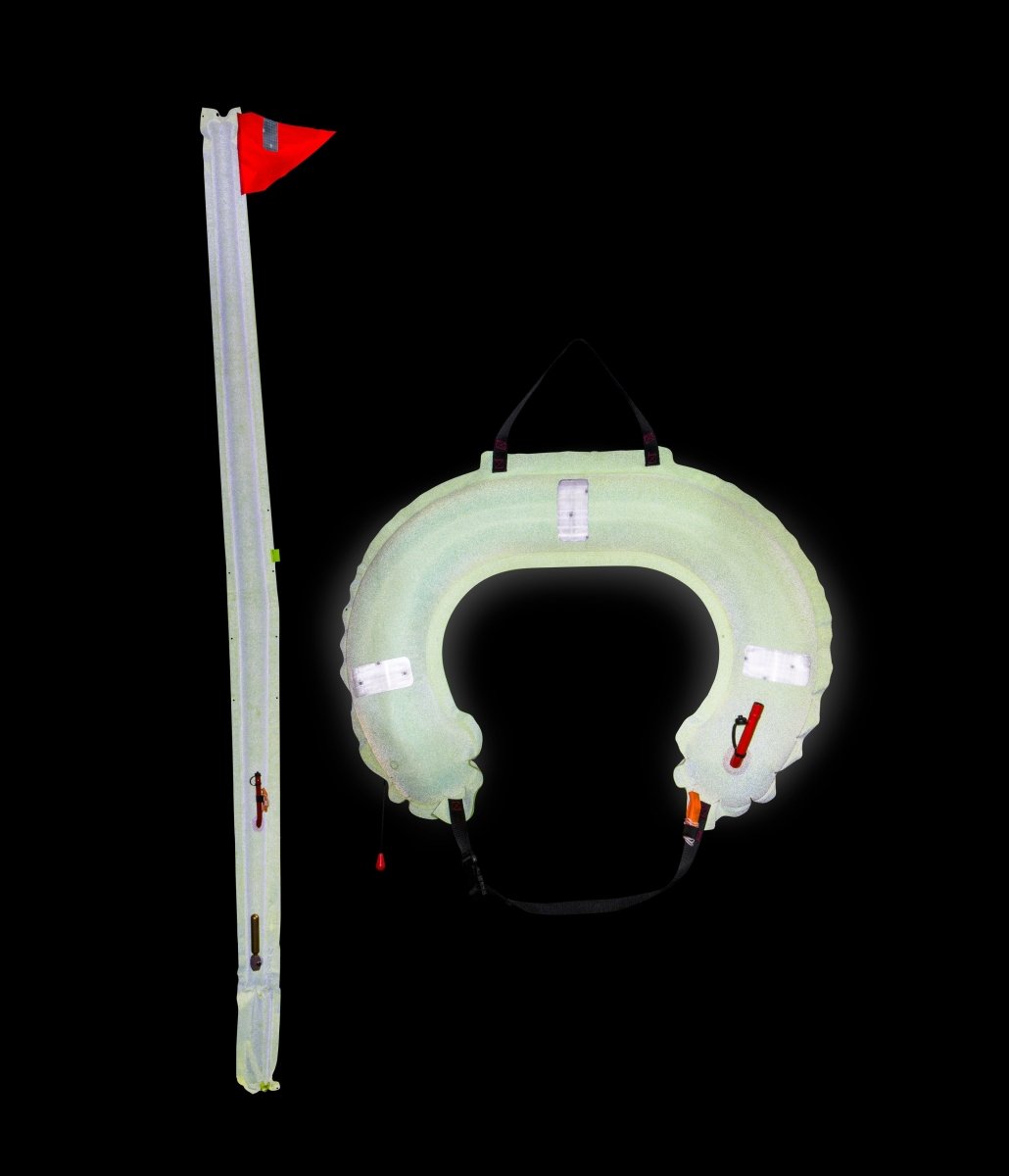 Jon Buoy Danbuoy & Horseshoe Combo Glo Lite - Life Raft Professionals