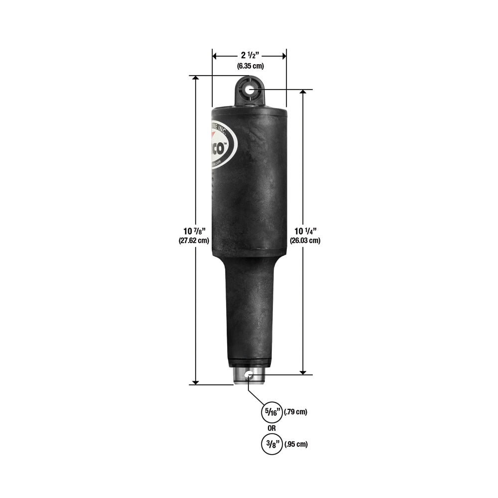 Lenco 101XDS Short Extreme Duty Actuator - 12V - 2-1/4" Stroke w/5/16" Hardware - Life Raft Professionals