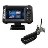 Lowrance Eagle 5 Combo w/SplitShot Transducer - Life Raft Professionals