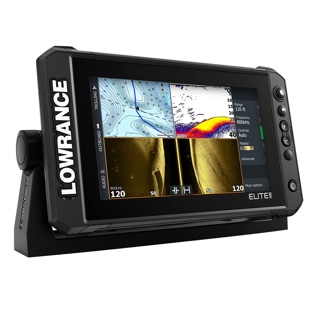 Lowrance Elite FS 9 Chartplotter/Fishfinder - No Transducer - Life Raft Professionals