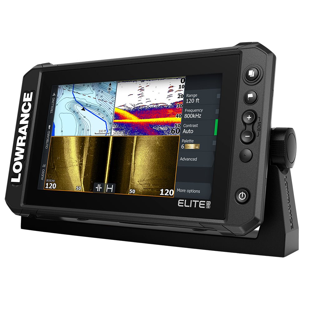 Lowrance Elite FS 9 Chartplotter/Fishfinder - No Transducer - Life Raft Professionals