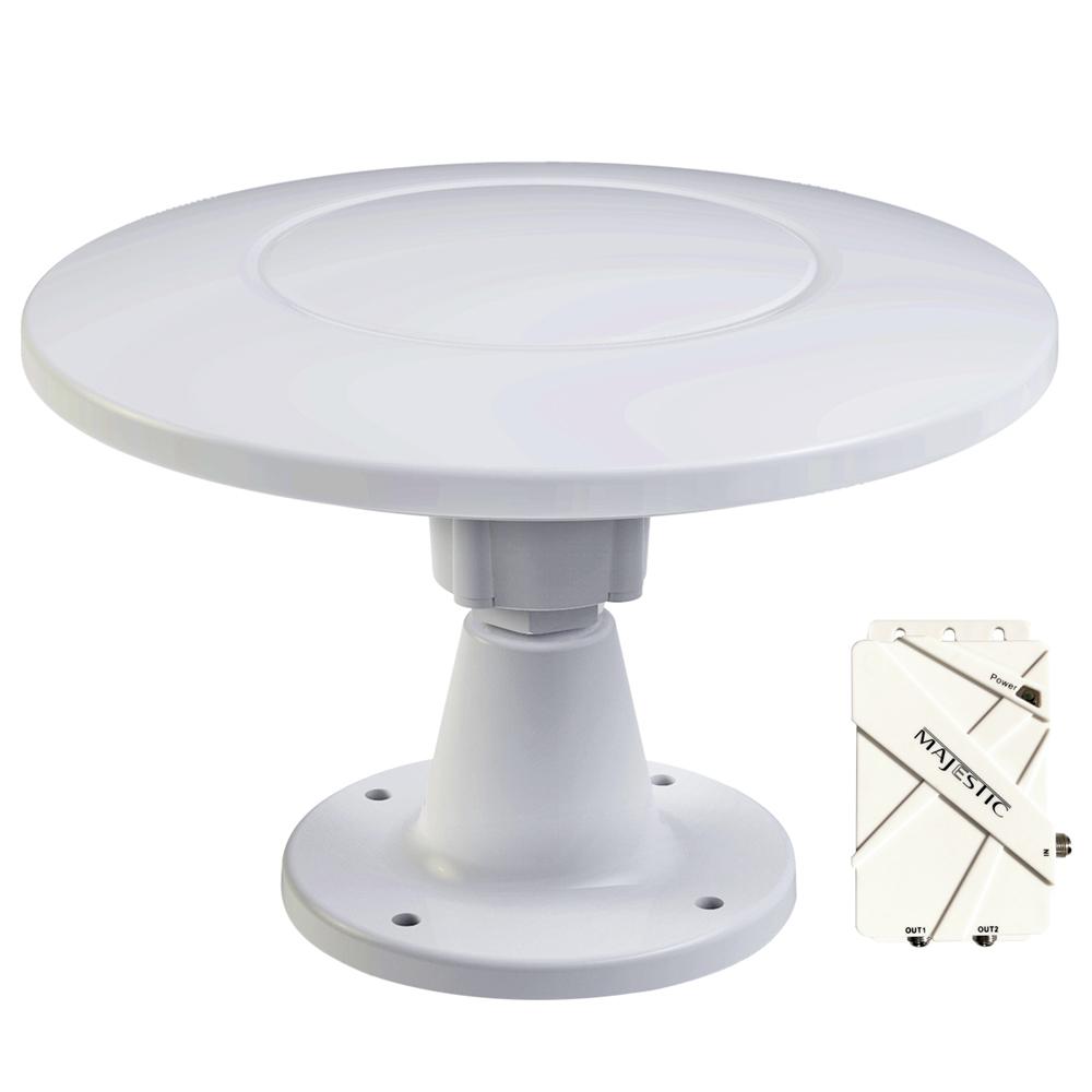 Majestic UFO X Ultra High Gain 30dB Digital TV Antenna - 12V [UFO X] - Life Raft Professionals