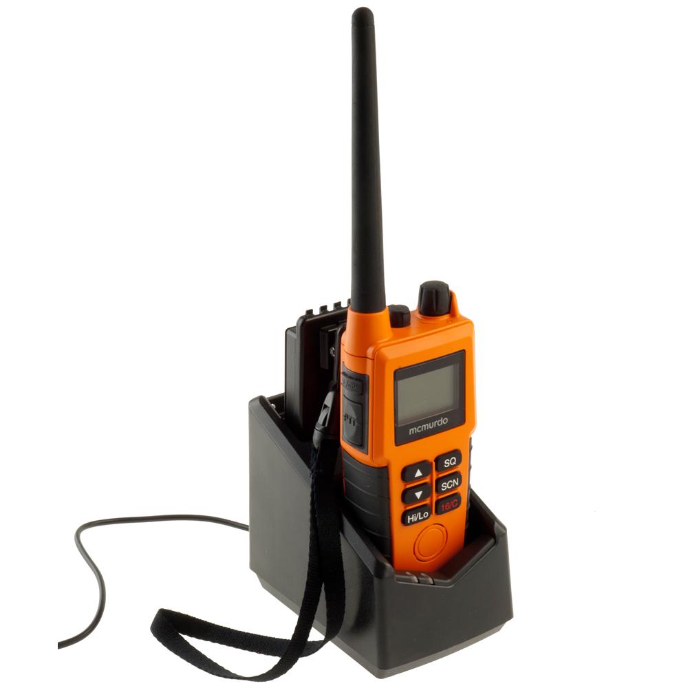 McMurdo R5 GMDSS VHF Handheld Radio Pack A Full Feature Option Life  Raft Professionals