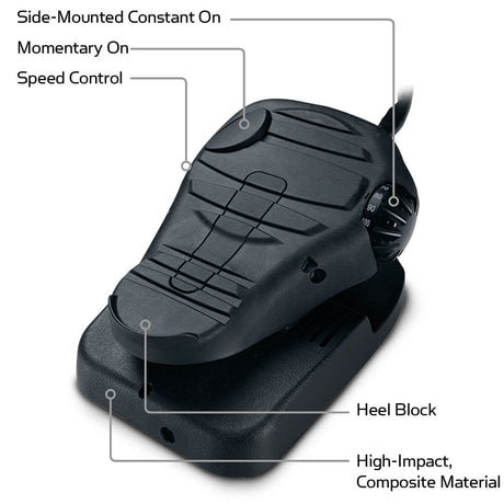 Minn Kota Edge 45 - Latch Door - Foot Control - 12V-45lb-45" - Life Raft Professionals