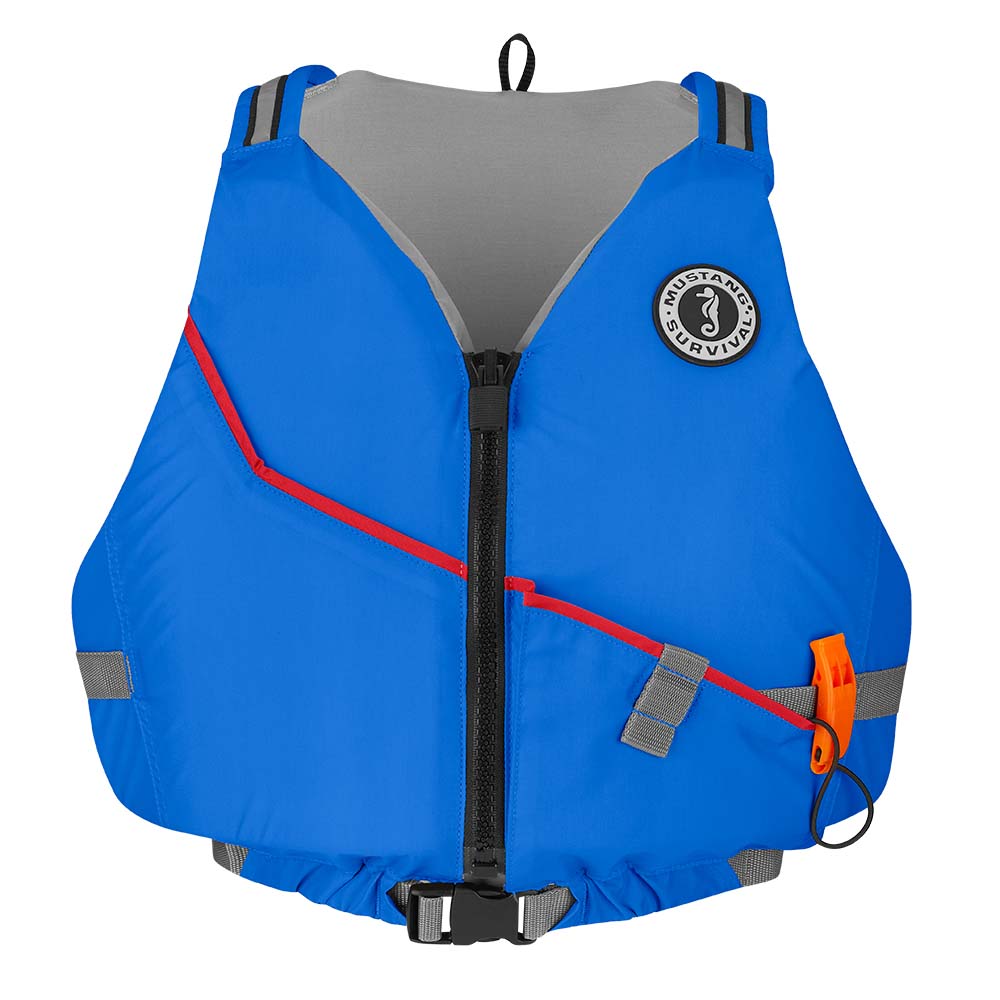 Mustang Journey Foam Vest - Blue - Medium/Large [MV7112-131-M/L-216] - Life Raft Professionals