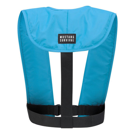 Mustang MIT 70 Manual Inflatable PFD - Azure (Blue) - Life Raft Professionals