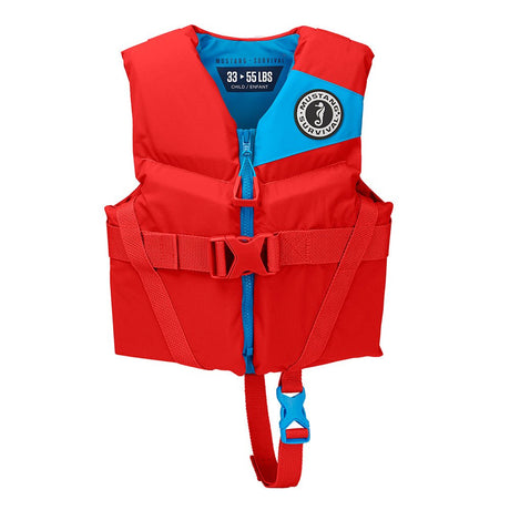 Mustang Rev Child Foam Vest - Imperial Red [MV3565-277-0-206] - Life Raft Professionals