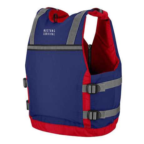 Mustang Youth Reflex Foam Vest - Navy/Red - 55-88lbs [MV7030-80-0-216] - Life Raft Professionals