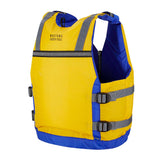 Mustang Youth Reflex Foam Vest - Yellow/Royal Blue - 55-88lbs [MV7030-220-0-216] - Life Raft Professionals