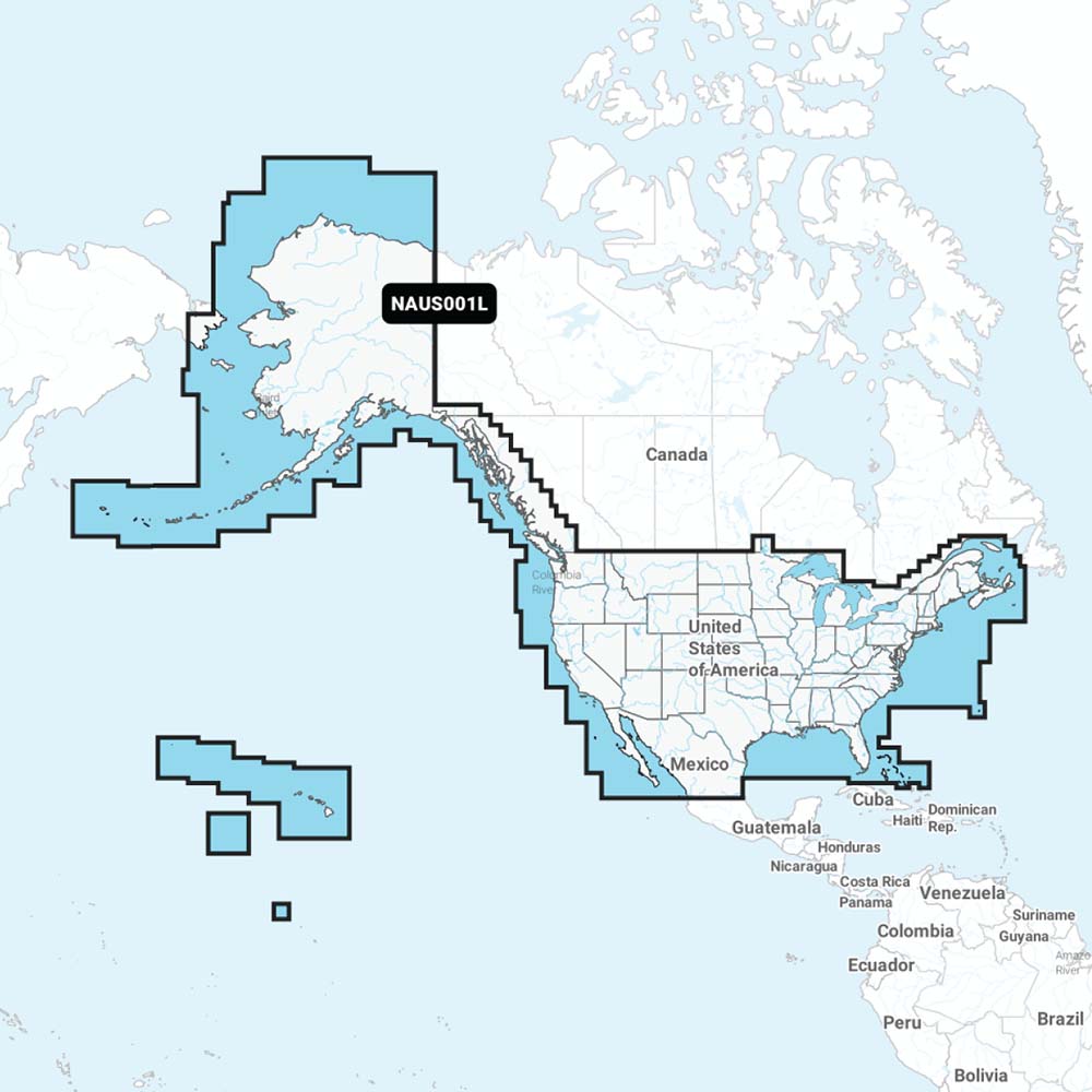 Navionics+ NAUS001L U.S. Coastal Canada [010-C1366-30] - Life Raft Professionals