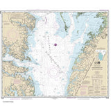 NOAA Chart 12225: Chesapeake Bay Wolf Trap to Smith Point - Life Raft Professionals