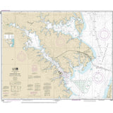 NOAA Chart 12282: Chesapeake Bay Severn and Magothy Rivers - Life Raft Professionals