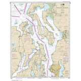 NOAA Chart 18441: Puget Sound-northern part - Life Raft Professionals