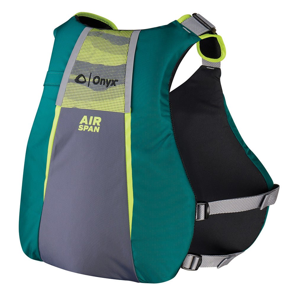 Onyx Airspan Angler Life Jacket - M/L - Green [123200-400-040-23] - Life Raft Professionals