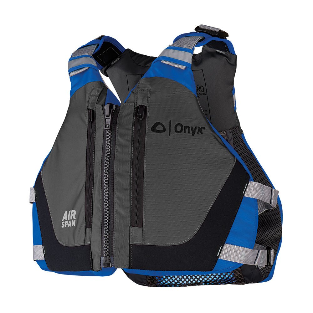 Onyx Airspan Breeze Life Jacket - M/L - Blue [123000-500-040-23] - Life Raft Professionals