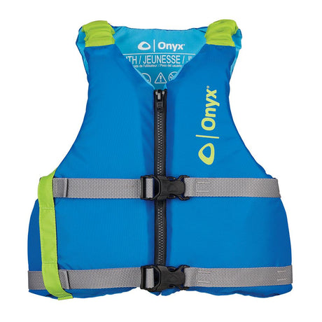 Onyx Youth Universal Paddle Vest - Blue [121900-500-002-21] - Life Raft Professionals